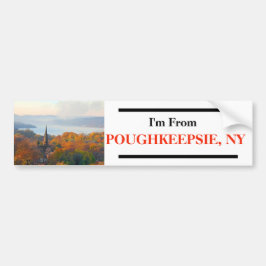 POUGHKEEPSIEの出身だ バンパーステッカー