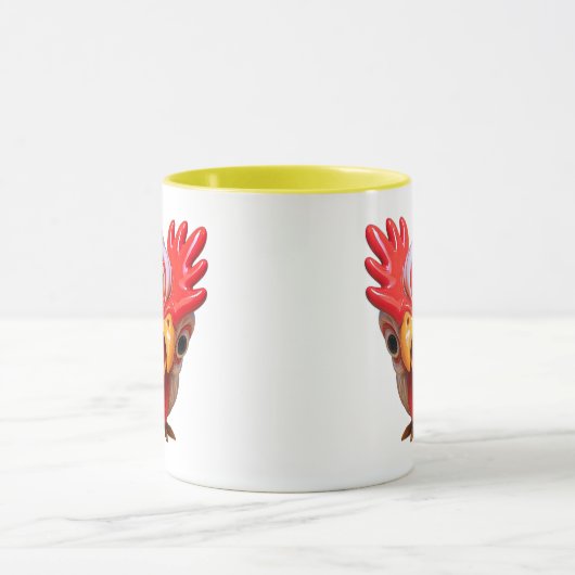 Poule rigolote マグカップ (中央)