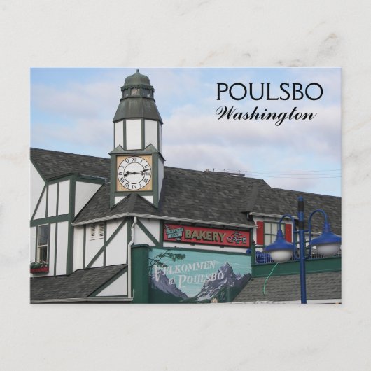 Poulsbo, Washington Little Norway旅行写真 ポストカード (正面)