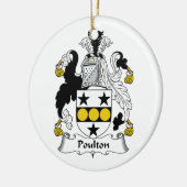 Poultonの家紋 セラミックオーナメント (左)
