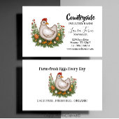 Poultry Chicken Duck Egg Farm 名刺