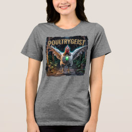 Poultrygeist Photographic – Poultry Poltergeist トライブレンドＴシャツ