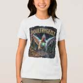 Poultrygeist Photographic – Poultry Poltergeist トライブレンドTシャツ (正面)