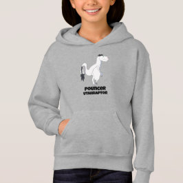 Pouncer the Utahraptor Kids Hoodie