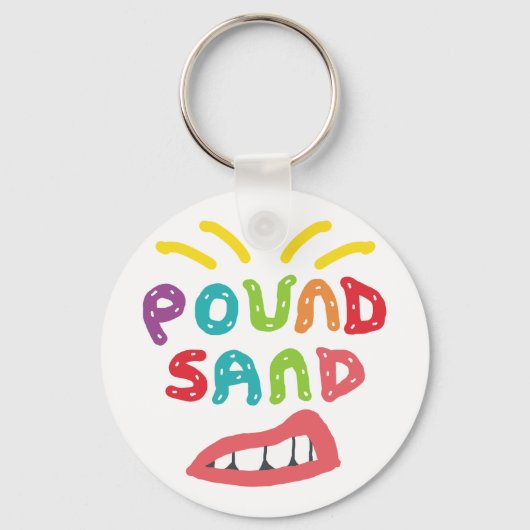 Pound Sand キーホルダー (正面)