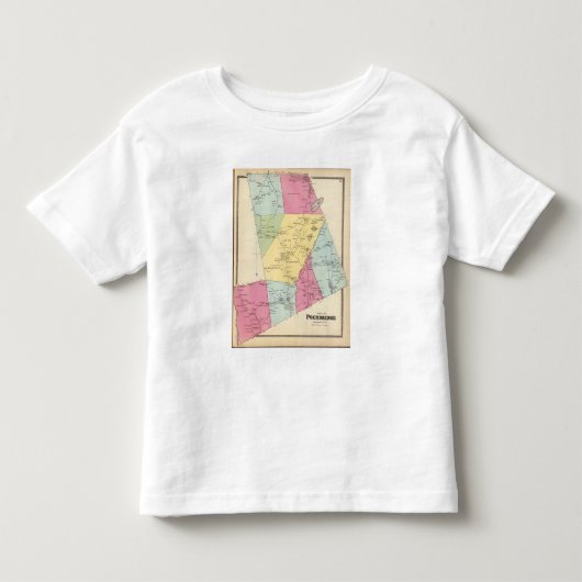 Poundridgeの町 トドラーTシャツ (正面)