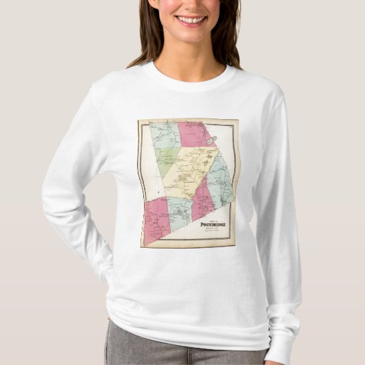 Poundridgeの町 Tシャツ (正面)