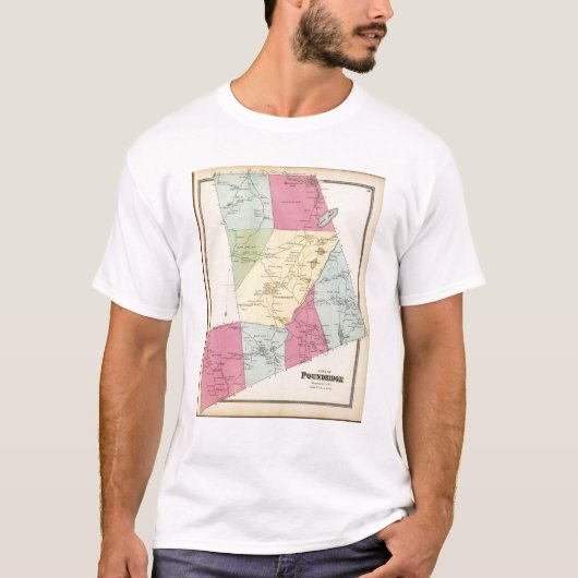 Poundridgeの町 Tシャツ (正面)