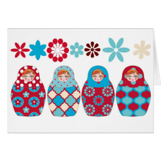 poupée russe multico