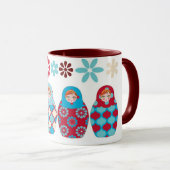 poupée russe multico マグカップ (正面右)