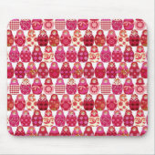 poupée russe rose マウスパッド (正面)