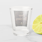 Pour Decisions Gothic Skull Baroque Shot Glass ショットグラス (裏面)