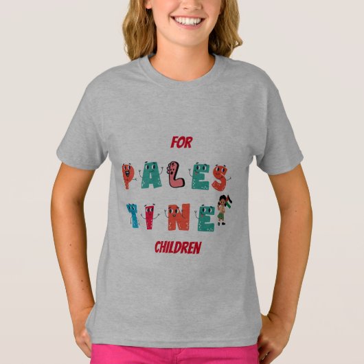 Pour les enfants de Palestine Tシャツ (正面)