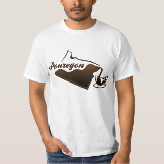 Pouregonのコーヒー Tシャツ
