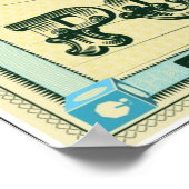 POURER Poster by KNOW!デザイン ポスター (角)