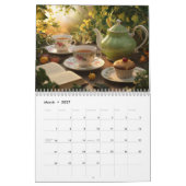 POURING JOY: A Teapot 2027 カレンダー (3月 2027)