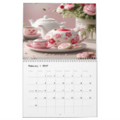 POURING JOY: A Teapot 2027 カレンダー (2月 2027)