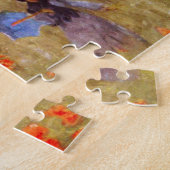 PourvilleのパズルのMonetの崖の歩行 ジグソーパズル (側面)