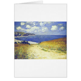 Pourvilleの近くの細道