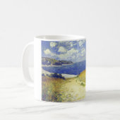 Pourvilleの近くの細道 コーヒーマグカップ (正面左)