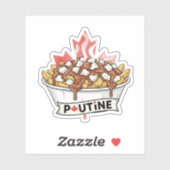 Poutine シール (シート)