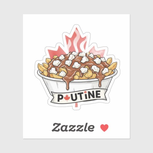 Poutine シール (シート)