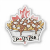 Poutine シール (正面)