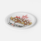 Poutine ペーパープレート (アングル)