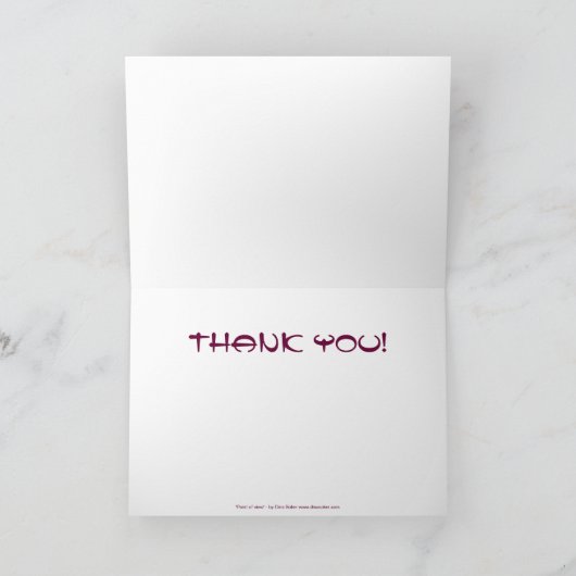 POVカード サンキューカード (内部)