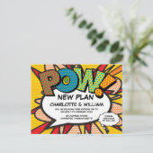 POW日付変更延期漫画ブックアーポップ・アートのト ポストカード (スタンド正面)