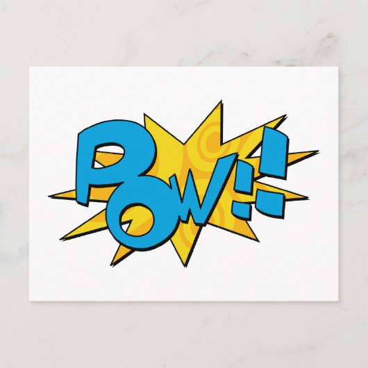POW漫画ブックはがき ポストカード (正面)
