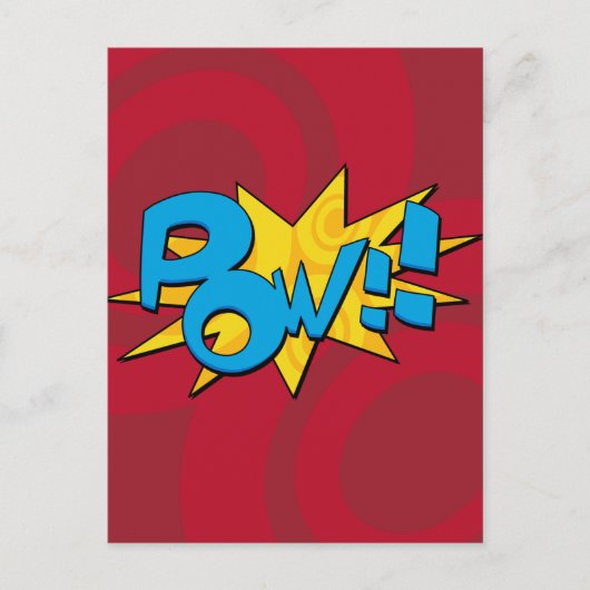 POW漫画ブックはがき ポストカード (正面)