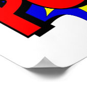 POW漫画ブックスタイル ポスター (角)