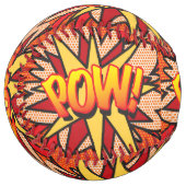 POW ファン レトロ コミックブック ソフトボール (正面左)