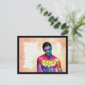 POW! - 原画 ポストカード (スタンド正面)