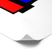 POW Comic Design ポスター (角)