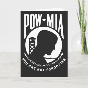 POW MIAグリーティングカード カード