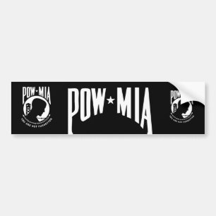 POW MIAバンパーステッカー バンパーステッカー