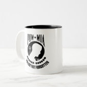 POW - MIA Coffee Mug ツートーンマグカップ (正面左)