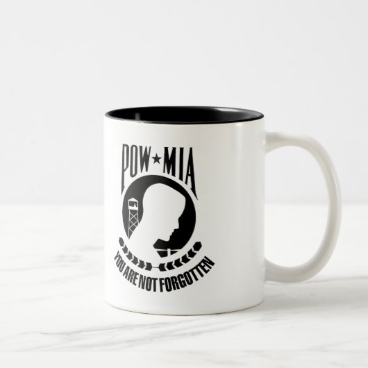 POW - MIA Coffee Mug ツートーンマグカップ (右)