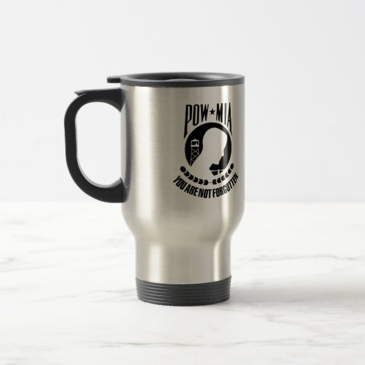 POW - MIA Coffee Mug トラベルマグ (左)