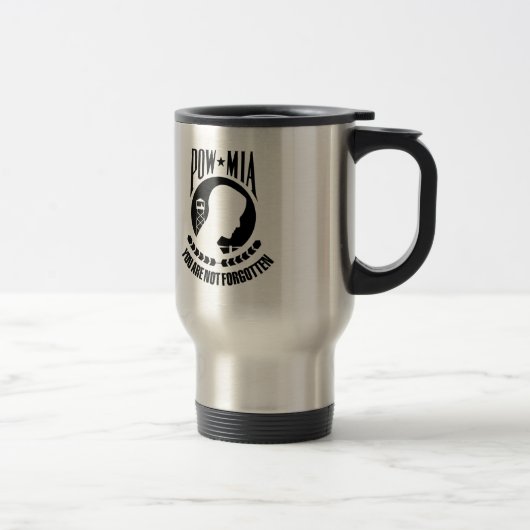 POW - MIA Coffee Mug トラベルマグ (右)