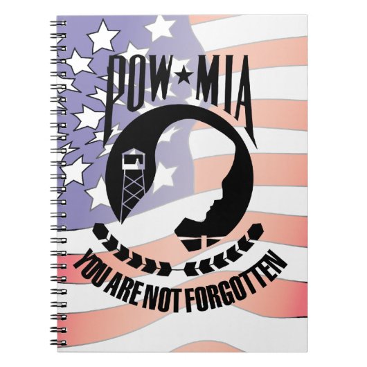 POW - MIA Notebook ノートブック (正面)
