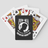 POW - MIA playing cards トランプ (裏面)