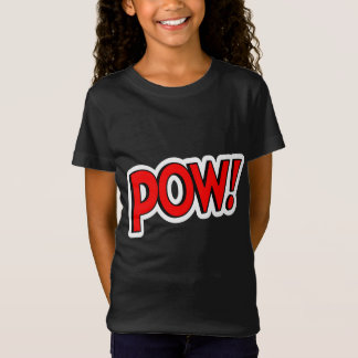 POW! Screwball Graphics ブラック Tシャツ