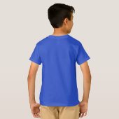 POW! Screwball Graphics ブルー Tシャツ (裏面フル)