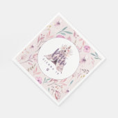 pow wow tepee誕生日パーティナプキン スタンダードランチョンナプキン (角)