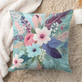 Powder Blue Blossom クッション (ブランケット)