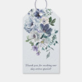 Powder Blue Wedding Gift Tag ギフトタグ (裏面)