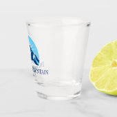  Powder Mountain utah Shot glass ショットグラス (右)